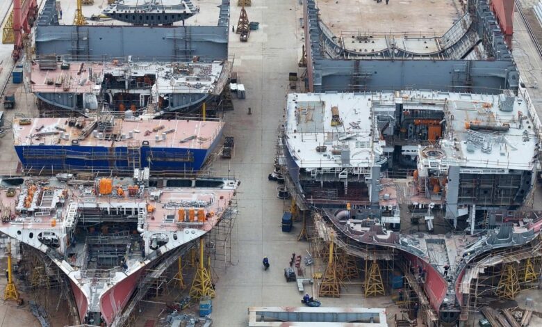 US shot across China’s bow in shipbuilding could backfire as allies fall short