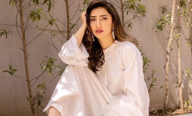 For the love of whites: Mahira Khan launches clothing line