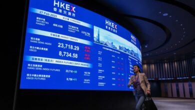 Hong Kong stocks slip with Asian markets, Nasdaq on heightened recession risks