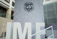 International Monetary Fund logo is seen inside the headquarters in Washington, US, October 9, 2016. — Reuters