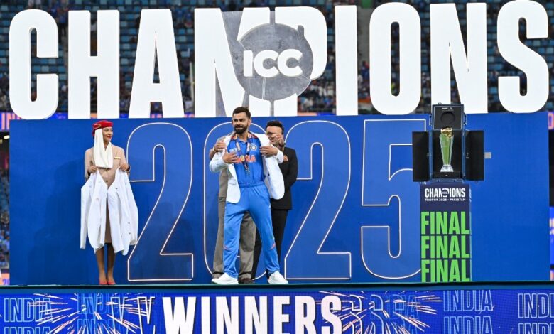 India outperform New Zealand to lift Champions Trophy 2025 for a third time