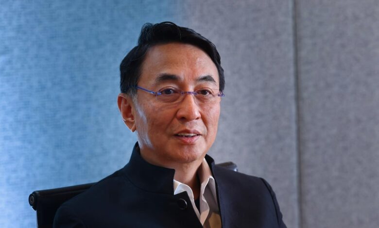 Peter Lee Ka-kit, the elder son of Lee Shau-kee, pictured in October 2024. Photo: Dickson Lee