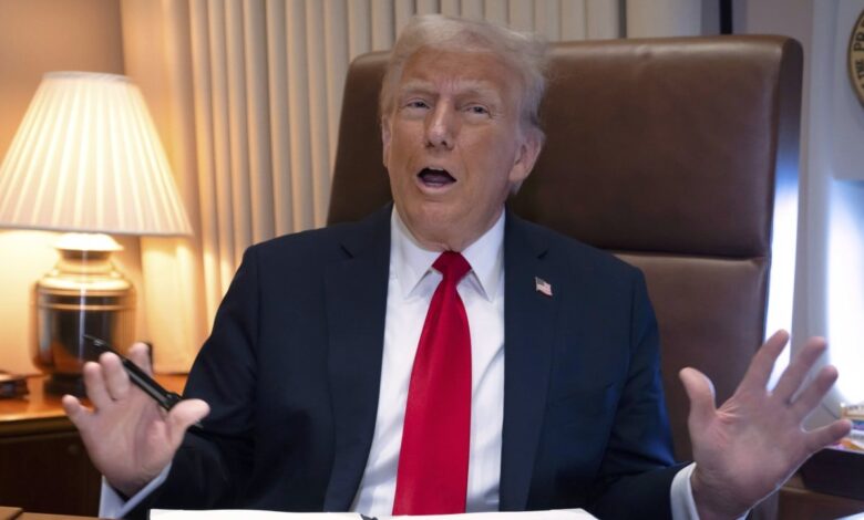 Trump declines to rule out 2025 US recession; commerce secretary says ‘absolutely not’