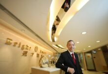Peter Yip Mow-lum, chairman of Bright Smart Securities, during an interview in Central on 19 June 2020. Photo: Xiaomei Chen