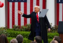 As tariff blowback increases, Trump focuses on China