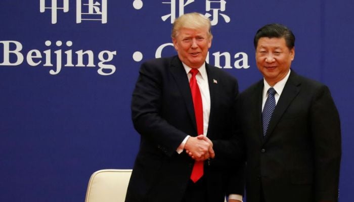 US President Donald Trump and Chinese President Xi Jinping. — Reuters/File