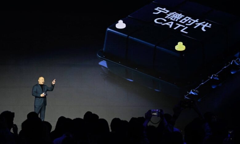 China’s CATL to mass-produce cheaper, more efficient sodium-ion EV batteries