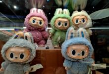 Labubu items are displayed at a Pop Mart store in Jakarta, Indonesia, on September 20, 2024. Photo: Shutterstock