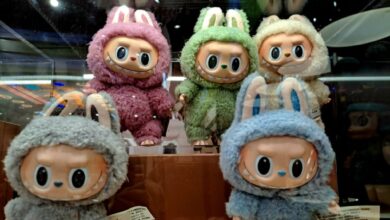 Labubu items are displayed at a Pop Mart store in Jakarta, Indonesia, on September 20, 2024. Photo: Shutterstock