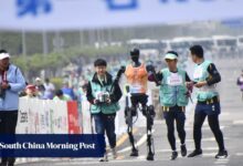 China’s humanoid robot half marathon winner wants to be ‘Android’ of robotics