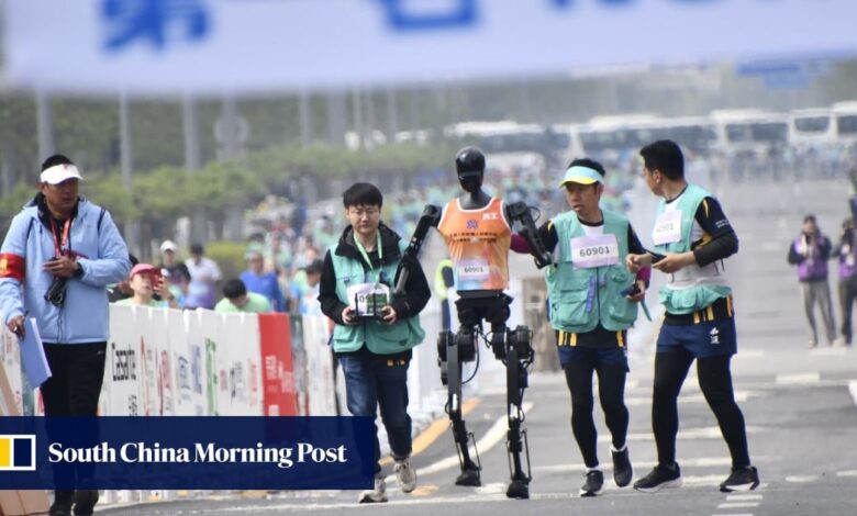 China’s humanoid robot half marathon winner wants to be ‘Android’ of robotics