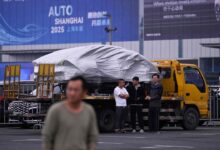 Chinese EV makers take spotlight as Tesla skips Shanghai Auto Show for third time