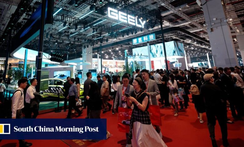 Chinese carmakers put brakes on autonomous-driving hype at Shanghai show