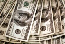 An undated image of freshly printed dollar bills in a mint. — Reuters