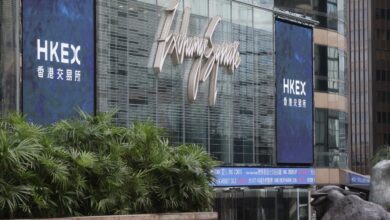 Hong Kong stocks track Wall Street sell-off as market reopens after holiday