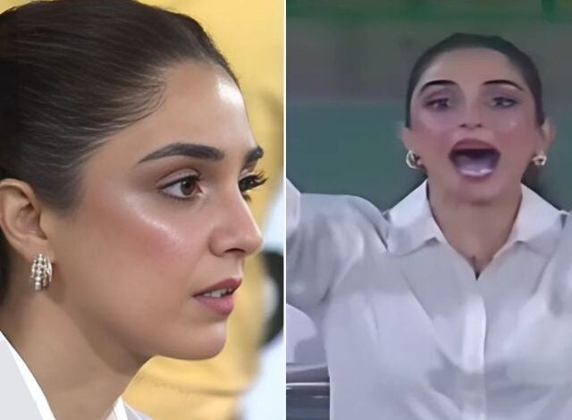 Maya Ali’s reaction to Shakeel’s dropped catch steals spotlight