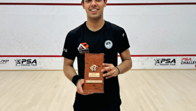 Pakistan's Ashab Irfan wins St. Louis Open 2025 squash championship