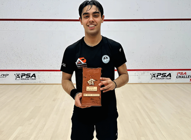Pakistan's Ashab Irfan wins St. Louis Open 2025 squash championship