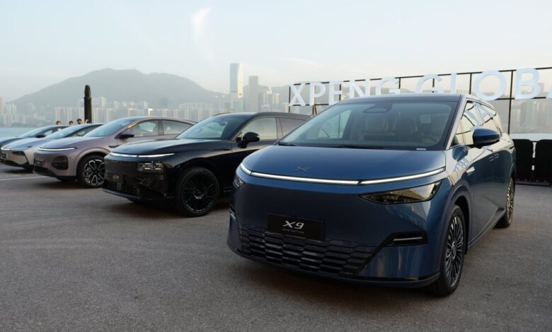 Xpeng aims to start selling the new X9 in Europe from the second half of this year. Photo: Sun Yeung