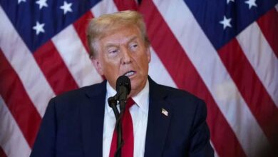 US President Donald Trump speaks to the press at Trump Tower in New York City, US, September 26, 2024. — Reuters