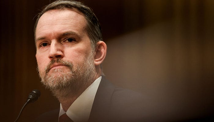 US Trade Representative Jamieson Greer looks on as he testifies before a Senate Finance Committee hearing on U.S. President Donald Trumps trade policy, on Capitol Hill in Washington, DC, US, April 8, 2025. — Reuters