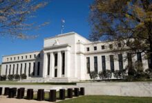 The Federal Reserve Building stands in Washington April 3, 2012. — Reuters