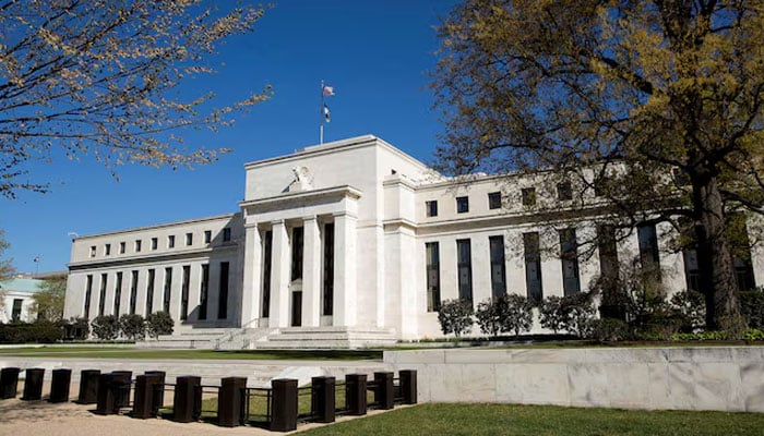 The Federal Reserve Building stands in Washington April 3, 2012. — Reuters