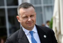 Ukrainian Minister of Finance Serhiy Marchenko looks on, during the final day of the G7 Finance Ministers and Central Bank Governors Meeting in Stresa, Italy May 25, 2024. — Reuters