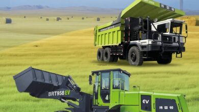 Breton Technology accounted for an 18.3 per cent share of the new-energy widebody dump truck market in China last year. Photo: Handout
