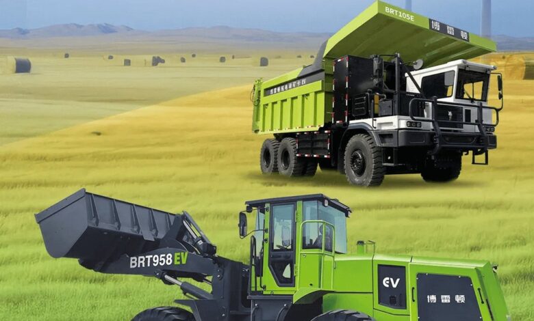 Breton Technology accounted for an 18.3 per cent share of the new-energy widebody dump truck market in China last year. Photo: Handout