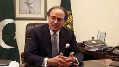 Finance Minister Muhammad Aurangzeb speaks during an interview in Islamabad on July 19, 2024. — Reuters