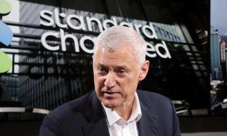 Standard Chartered CEO Bill Winters during an interview with SCMP on March 17, 2025. Photo: Jonathan Wong