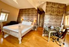 room in the Duke of Cornwall hotel