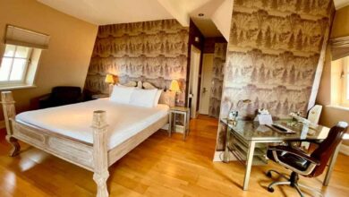 room in the Duke of Cornwall hotel