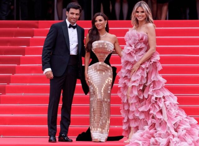Eva Longoria, Heidi Klum, Carlos Sainz Jr attend Cannes 2025 opening night