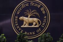 A Reserve Bank of India (RBI) logo is seen inside its headquarters in Mumbai, India, April 6, 2023. — Reuters