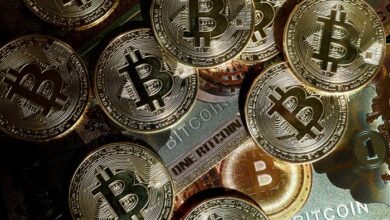 Representations of cryptocurrency bitcoin are seen in this illustration picture created in Paris, France, March 9, 2024. — Reuters