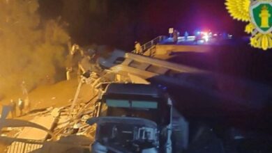 7 dead, 69 injured as bridge collapse derails train in Russia's Bryansk region