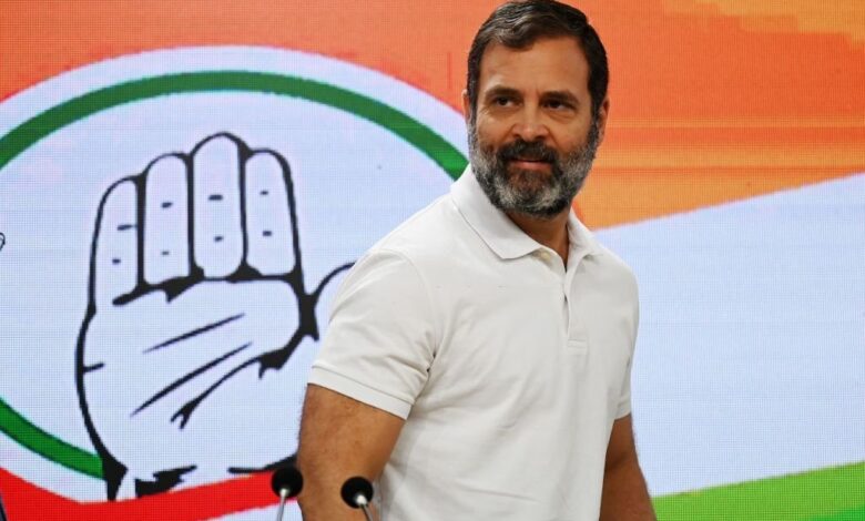 Rahul Gandhi blames Modi for surrendering to Trump, Maharashtra election rigging