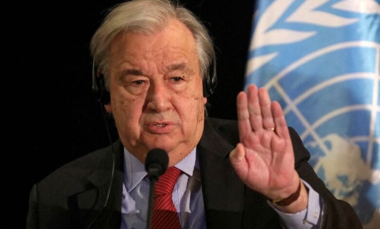 UN facing unprecedented attacks on its principles, says Guterres