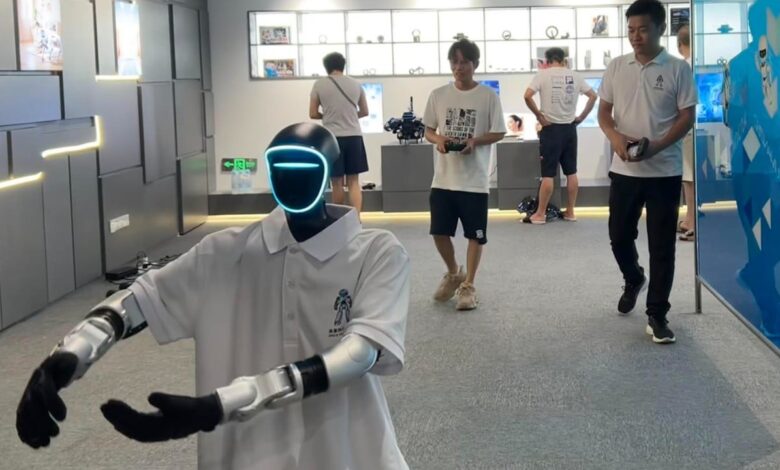 Chinese shoppers in Shenzhen can now rent a customised robot alongside their groceries